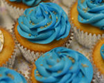 cupcake bleu