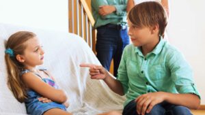 Un conflit entre un frère et une sœur